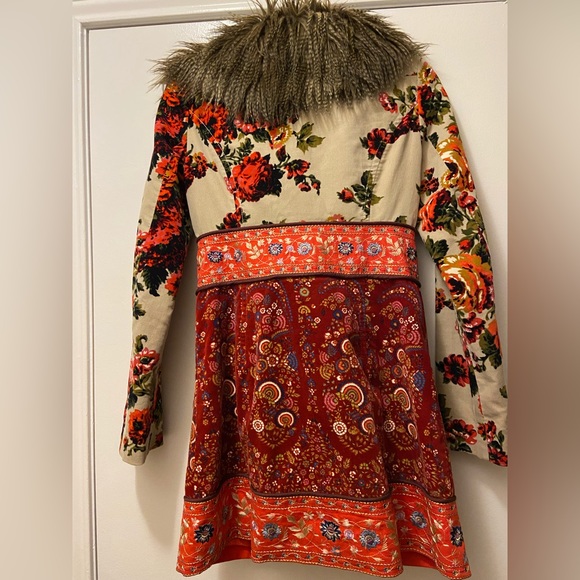 Anthropologie Karelia Coat Elevenses size 2 - Picture 4 of 8
